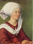 Albrecht Durer Portrat der Barbara Durer, geb. Holper Sweden oil painting artist